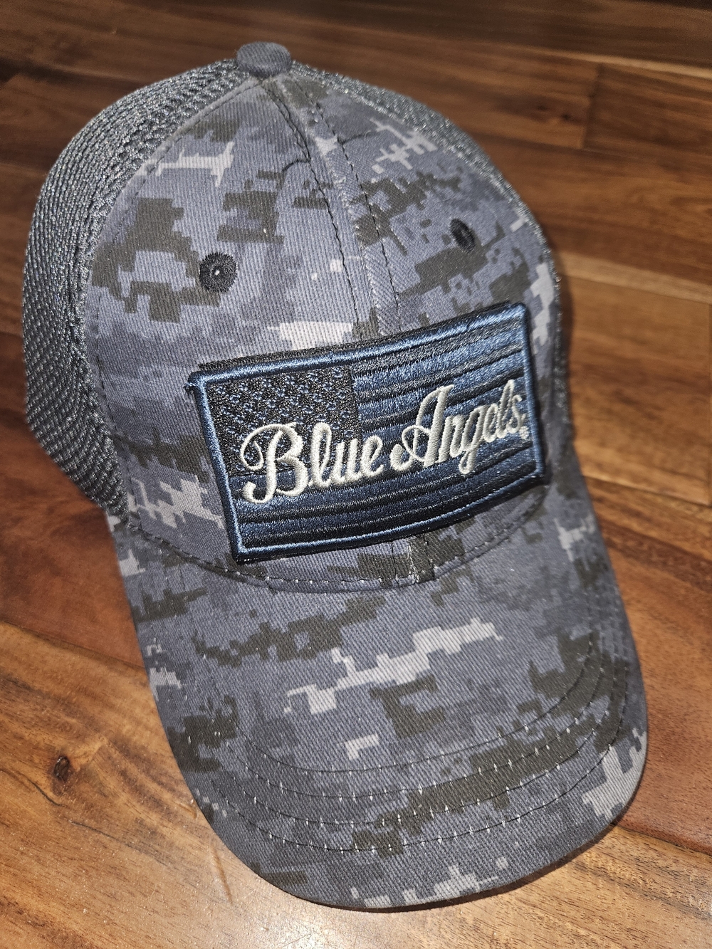 Blue Angels Digital Camo Baseball Cap Hat Flightline America One Size Fits Most